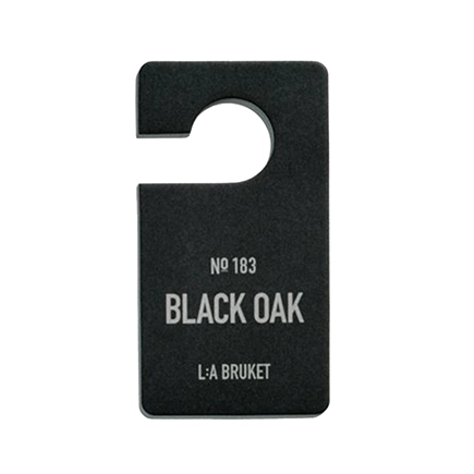 L:A Bruket 183 Fragrance Tag Black Oak