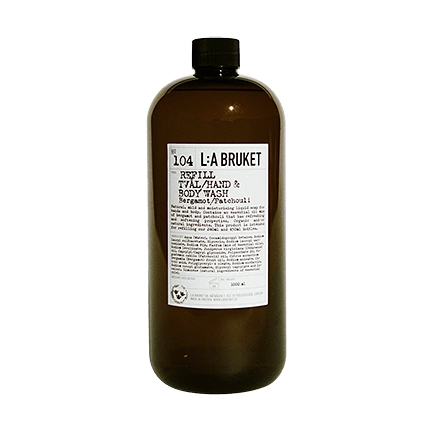 L:A Bruket 104 Refill Hand & Body Wash Bergamot/Patchouli