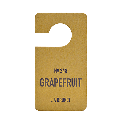 L:A Bruket 248 Fragrance Tag Grapefruit