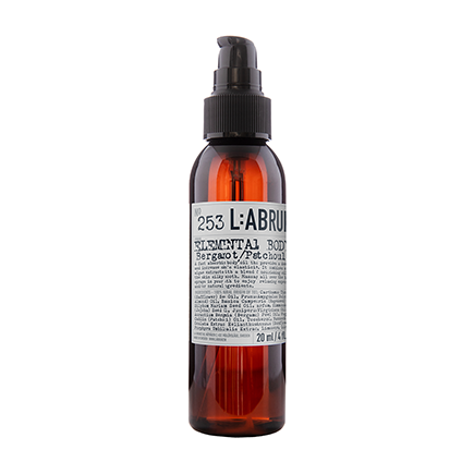 L:A Bruket 253 Elemental Body oil Bergamot/Patchouli Cosmos Natural certified