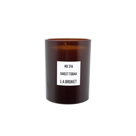 L:A Bruket 316 Candle Sweet Tobak