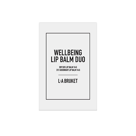 L:A Bruket Wellbeing Lip Balm Duo