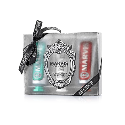 Marvis 3 Flavours Box - Classic, Whitening,Cinnamon