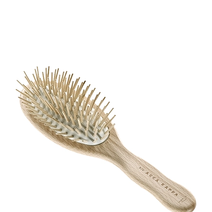 Acca Kappa Hair Brushes Collection Pneumatic Brush with Wooden Pins