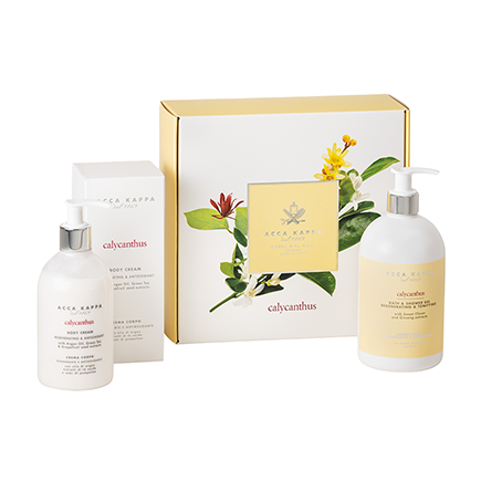 Acca Kappa Gift Set - Calycanthus - Shower Gel 500ml, Body Lotion 300ml
