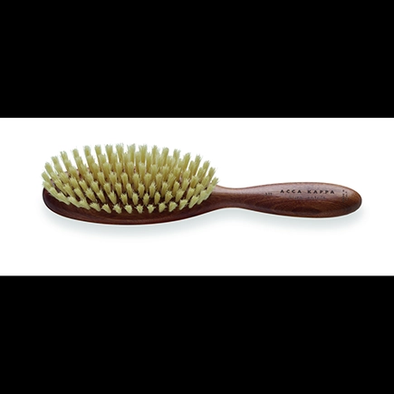 Acca Kappa PARIGINA BRUSH - KOTIBE' WOOD - 100% BOAR BRISTLES - WHITE - SOFT