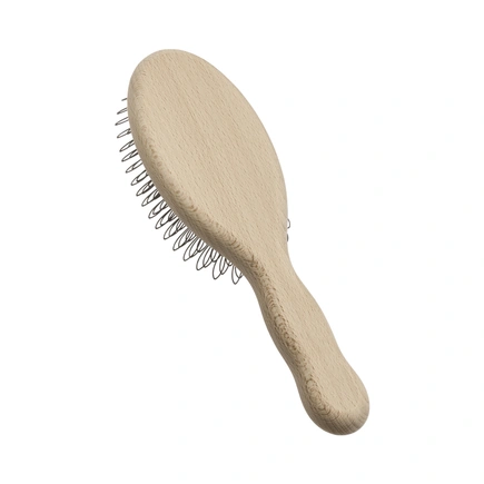 Acca Kappa PROTECTION - OVAL BRUSH - BEECHWOOD - LOOPED NYLON - MEDIUM TOUCH