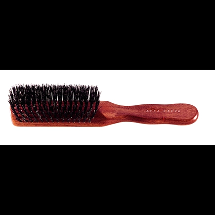 Acca Kappa STYLING BRUSH - KOTIBE' WOOD - 100% BOAR BRISTLES & NYLON Plastic Hanger