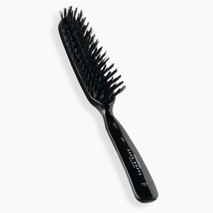 Acca Kappa RECTANGULAR BRUSH - 100% NYLON Plastic Hanger