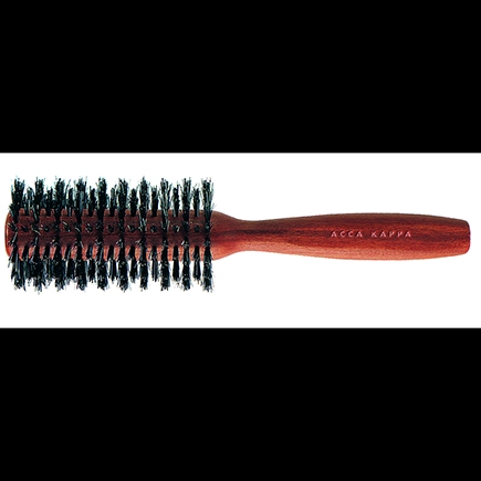 Acca Kappa ROUND BRUSH - KOTIBE' WOOD - 100% BOAR BRISTLES & NYLON - BI-LEVEL TUFS - DIAM. 54/44