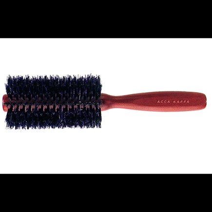 Acca Kappa HIGH DENSITY BRUSH - KOTIBE' WOOD - 100% BOAR BRISTLES & NYLON - DIAM. 53 Plastic Hanger