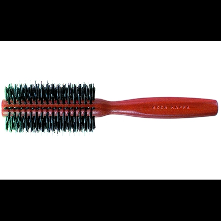 Acca Kappa ROUND BRUSH - KOTIBE' WOOD - 100% BOAR BRISTLES & NYLON MONOFILAMENT - DIAM. 54/46
