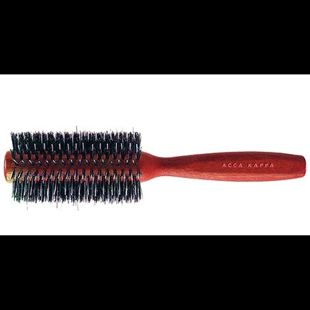 Acca Kappa ROUND BRUSH - KOTIBE' WOOD - 100% BOAR BRISTLES & NYLON MONOFILAMENT - DIAM. 60/52