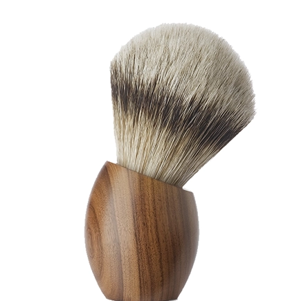 Acca Kappa SHAVING BRUSH - ERCOLE - ROSEWOOD - SUPERIOR SILVER BADGER - LARGE SIZE