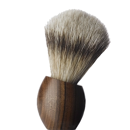 Acca Kappa SHAVING BRUSH - ERCOLE - ROSEWOOD - SUPERIOR SILVER BADGER - SMALL SIZE