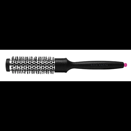 Acca Kappa THERMIC COMFORT GRIP BRUSH - PLASTIC - ALLUMINIUM - 100% NYLON - DIAM.25