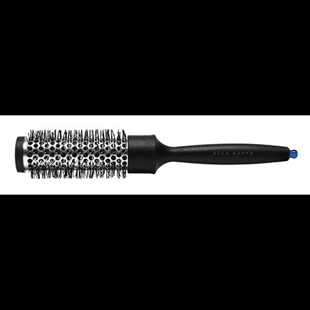 Acca Kappa THERMIC COMFORT GRIP BRUSH - PLASTIC - ALLUMINIUM - 100% NYLON - DIAM.30