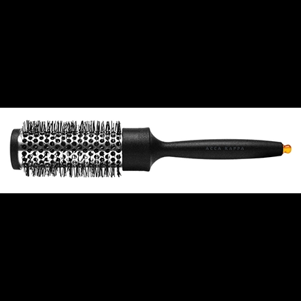 Acca Kappa THERMIC COMFORT GRIP BRUSH - PLASTIC - ALLUMINIUM - 100% NYLON - DIAM.35