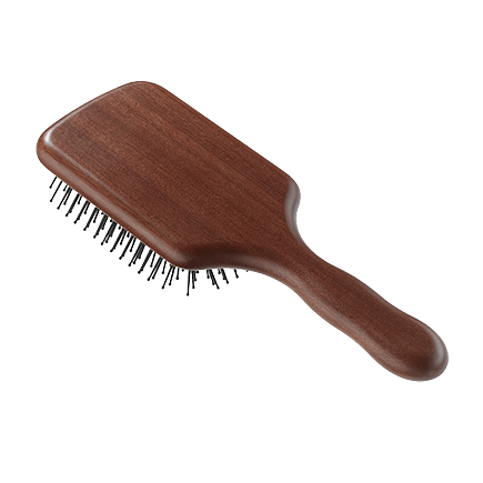 Acca Kappa Hair Brushes Collection Mahogany Kotibe Wood Pneumatic Paddle Brush Pins 960