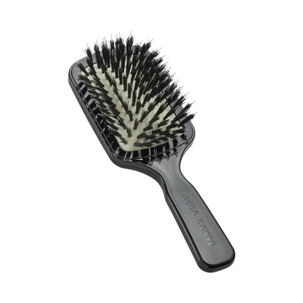 Acca Kappa MINI PADDLE BRUSH - 100% BOAR BRISTLES & NYLON MONOFILAMENT Plastic Hanger