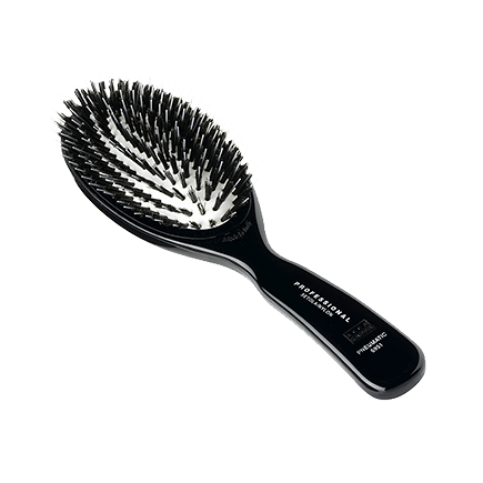 Acca Kappa Hair Brushes Collection Pneumatic Oval Brush 22,5 Cm Pure Bore/Nylon Pins