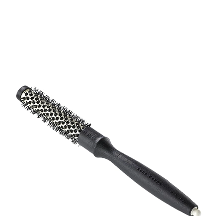 Acca Kappa Tourmaline Comfort Grip Brush - Carbon Fiber - Ceramic Tourmaline - 100% Nylon - Diam.16