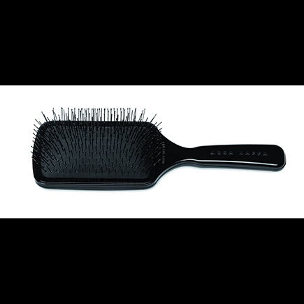 Acca Kappa SHOWER PADDLE BRUSH - SOFT NYLON PINS - RESIN TIP (PLASTIC HANGER)