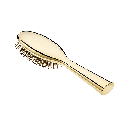 Acca Kappa Hairbrushes Collection GOLDPLATED HAIRBRUSH - POM PINS