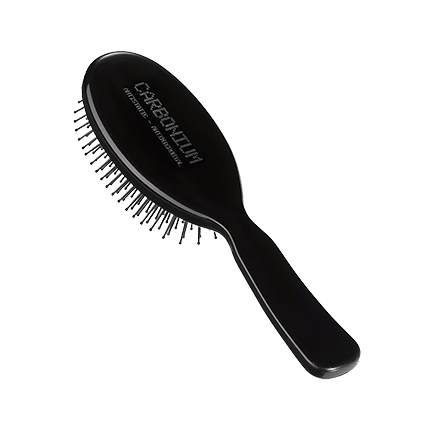Acca Kappa Hairbrushes Collection Carbonium Brush Oval Shaped Pneumatic