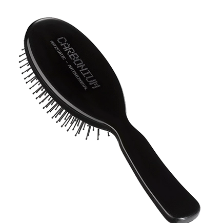 Acca Kappa Hair Brushes Collection Carbonium Brush Oval Shaped Pneumatic
