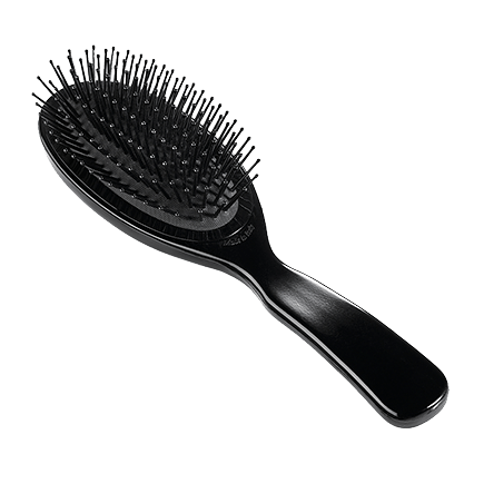 Acca Kappa Hairbrushes Collection Carbonium Brush Oval Shaped Pneumatic