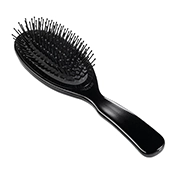 Acca Kappa Hair Brushes Collection Carbonium Brush Oval Shaped Pneumatic