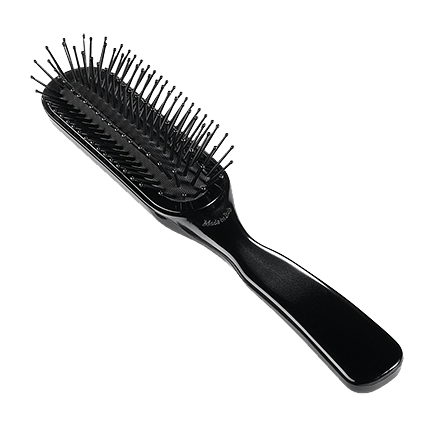 Acca Kappa Hairbrushes Collection Carbonium Brush Oval Shaped Pneumatic Travel