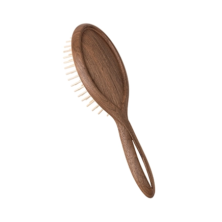 Acca Kappa Infinito Hairbrush, Hornbeam Pins