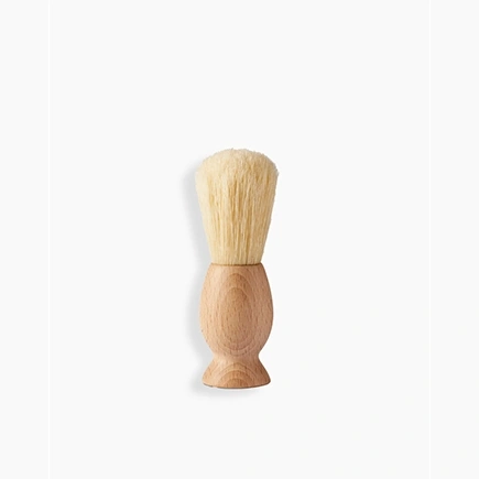Acca Kappa SHAVING BRUSH - BEECHWOOD - SUPERIOR SILVER BADGER - LARGE SIZE