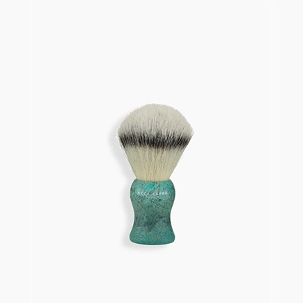 Acca Kappa SHAVING BRUSH - NATURAL STYLE - SYNTHETIC FIBERS – IMPERIAL GREEN