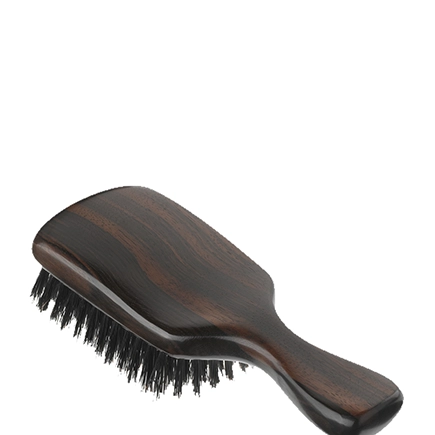 Acca Kappa Club Style Hairbrush - Ebony Wood - Natural Bristles