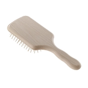 Acca Kappa Paddle Brush - Beech Wood - Wooden Pins