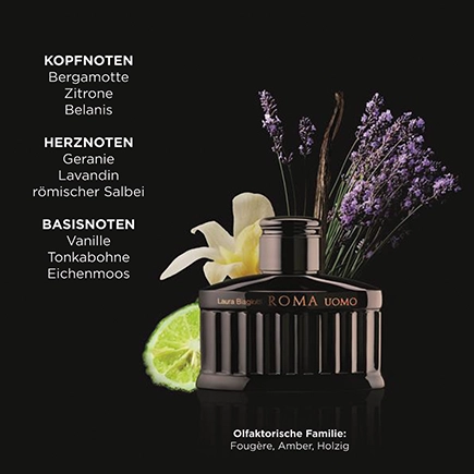 Laura Biagiotti Roma Uomo Nero Estremo Eau de Parfum Intense