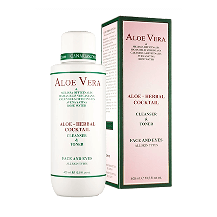 Canarias Cosmetics Aloe - Herbal Cocktail Cleanser & Toner
