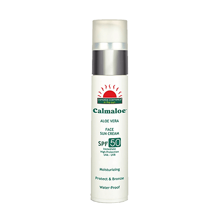 Canarias Cosmetics Calmaloe Sonnenpflege Face Sun Cream Very High Protection SPF 50