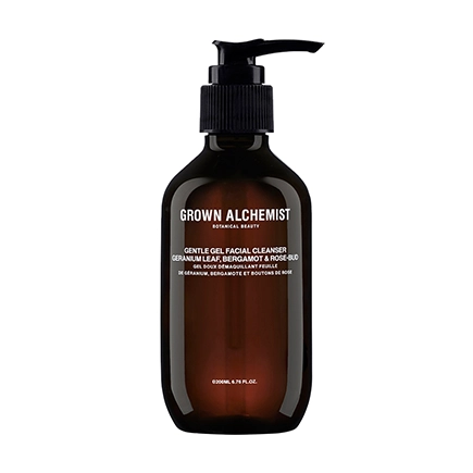 Grown Alchemist Cleanse Gentle Gel Cleanser: Geranium Leaf, Bergamot & Rose-Bud
