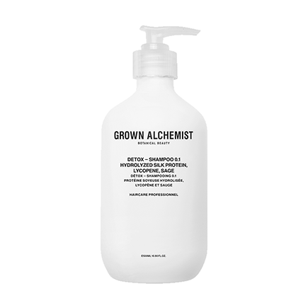 Grown Alchemist Cosmeceutical Haircare DETOX - SHAMPOO 0.1 HYDROLYZED SILK PROTEIN, LYCOPENE, SAGE