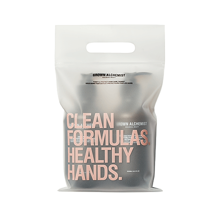 Grown Alchemist Hand Purify & Protect Hand Care Set 2 x 300 ml Hand Wash Cedarwood Atlas + Anti-Bacterial Hand Cream Twinset
